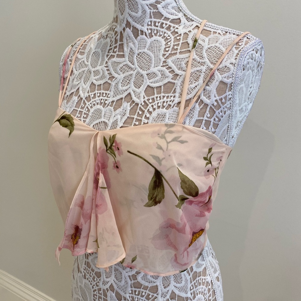 Floral Crop Top